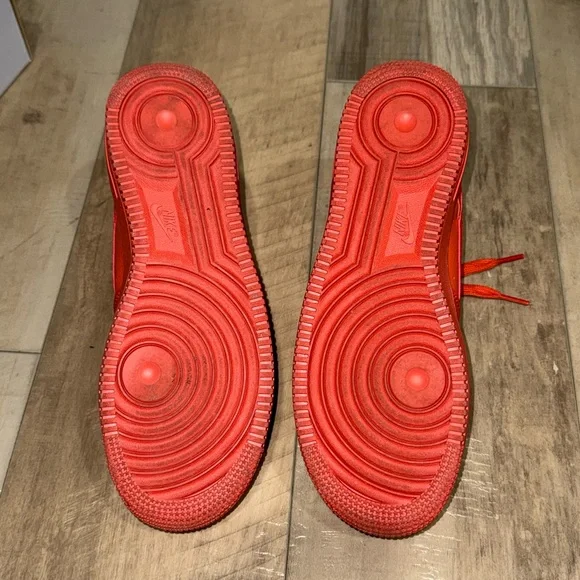 Nike Air Force 1 Low Triple Orange Shoes af1 DZ4442-800    Women's 9 - Picture 5 of 11
